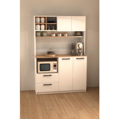 Kahve Köşesi Çok Amaçlı Dolap Mutfak Dolabı Çekmeceli MDF