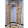 Namaz Kıble Ibadet Mihrab Köşesi Dekoratif Motif Cnc Işleme MDF