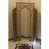 Namaz Kıble Ibadet Mihrab Köşesi Dekoratif Motif Cnc Işleme MDF